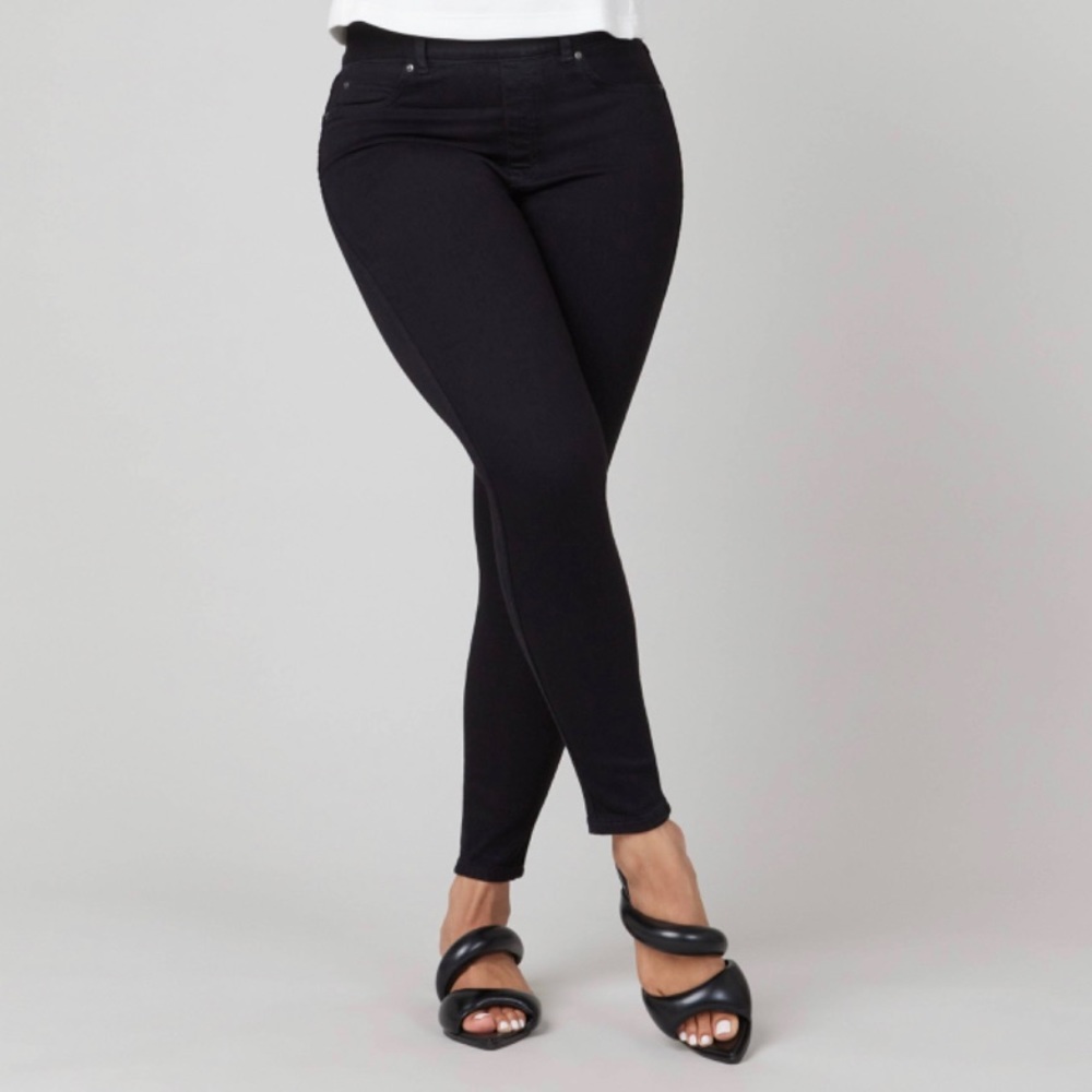 SPANX Ankle Skinny Jeans Clean Black
